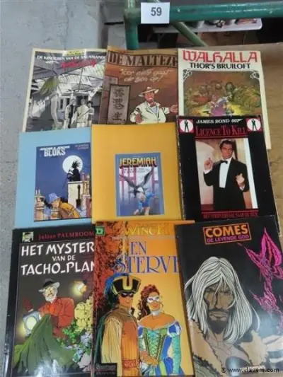 Strips 9 stuks – kavel bij Vlavem