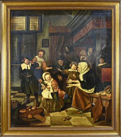 A. Scheerder, Interieur – kavel bij Twents Veilinghuis