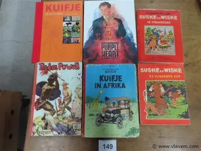 Strips, 6 stuks – kavel bij Vlavem