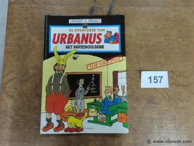 Urbanus, 1 strip – kavel bij Vlavem