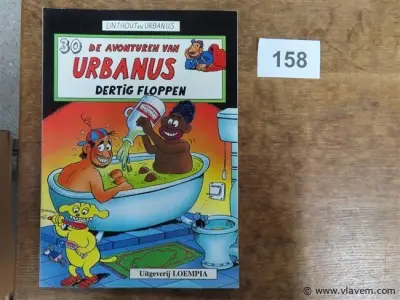 Urbanus, 1 strip – kavel bij Vlavem