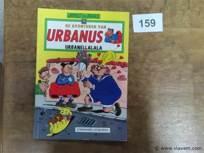 Urbanus, 1 strip – kavel bij Vlavem
