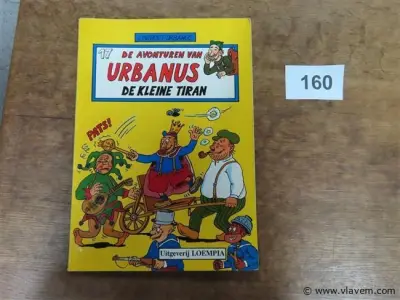 Urbanus, 1 strip – kavel bij Vlavem