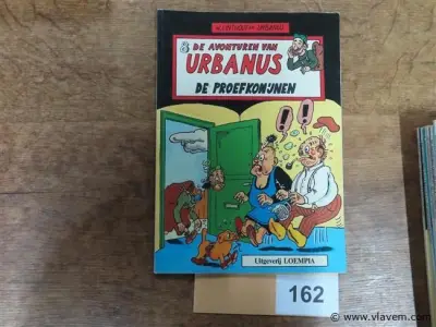 Urbanus, 1 strip – kavel bij Vlavem