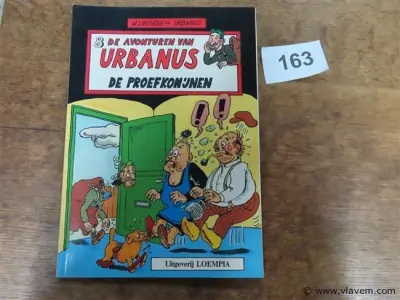 Urbanus, 1 strip – kavel bij Vlavem