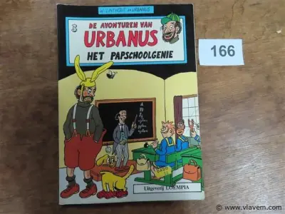 Urbanus, 1 strip – kavel bij Vlavem