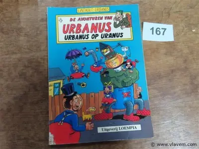 Urbanus, 1 strip – kavel bij Vlavem