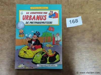 Urbanus, 1 strip – kavel bij Vlavem