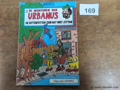 Urbanus, 1 strip – kavel bij Vlavem