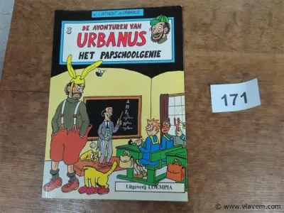 Urbanus, 1 strip – kavel bij Vlavem