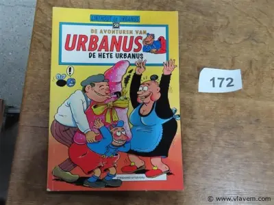 Urbanus, 1 strip – kavel bij Vlavem
