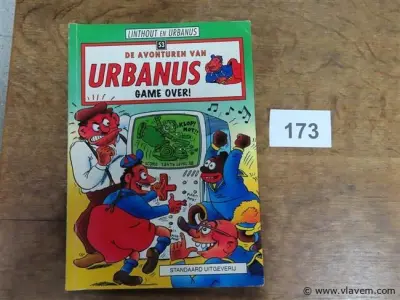 Urbanus, 1 strip – kavel bij Vlavem