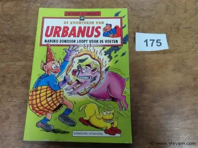 Urbanus, 1 strip – kavel bij Vlavem