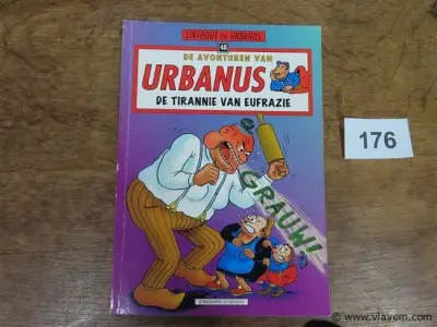 Urbanus, 1 strip – kavel bij Vlavem