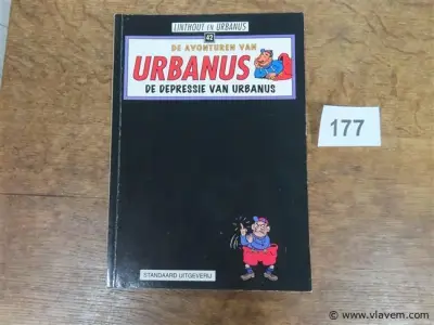 Urbanus, 1 strip – kavel bij Vlavem