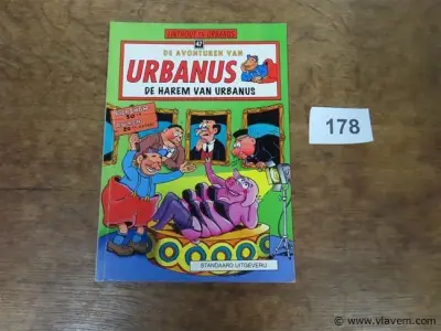 Urbanus, 1 strip – kavel bij Vlavem
