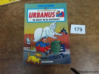 Urbanus, 1 strip – kavel bij Vlavem