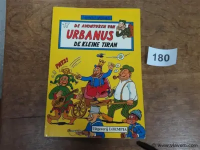 Urbanus, 1 strip – kavel bij Vlavem