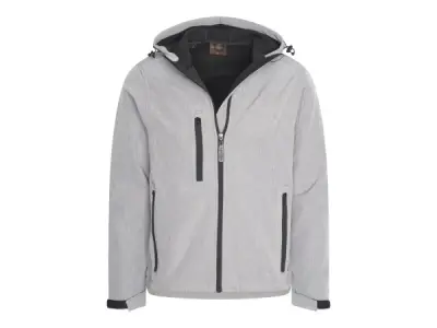 Cappuccino Italia Softshell Hood Jacket Grijs - M – kavel bij XL Auctions