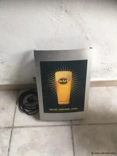 reclame, MAES – kavel bij Vlavem
