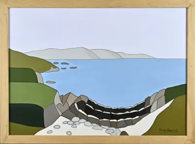 Henk Bernink, Kustgezicht Noord Ierland – kavel bij Twents Veilinghuis