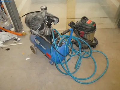 portable compressor Güde 405/10/50 – kavel bij NetBid, Heusweiler