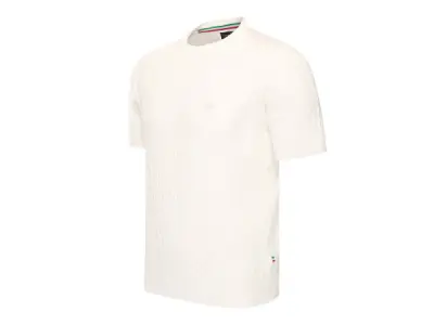 Cappuccino Italia Loreto Cable Knit Tee Wit - M – kavel bij XL Auctions