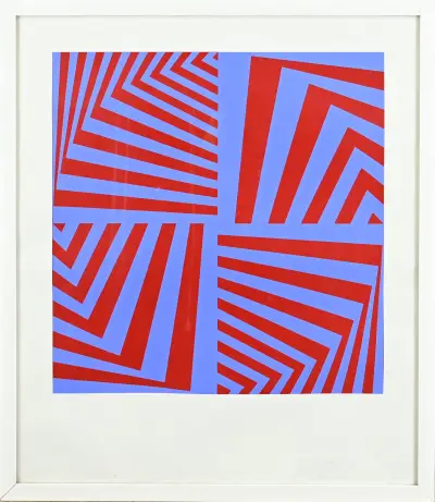 Peter Struycken, Abstract – kavel bij Twents Veilinghuis