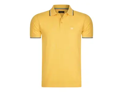Cappuccino Italia Polo Applique Pique - Geel - M – kavel bij XL Auctions