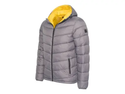 Cappuccino Italia Hooded Puffer Jacket Antraciet - XL – kavel bij XL Auctions