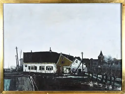 F. Siewert, Dorpje – kavel bij Twents Veilinghuis