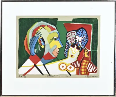 Herman Krikhaar, Portret Corneille – kavel bij Twents Veilinghuis