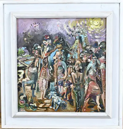Laszlo Horvath, Surrealistisch – kavel bij Twents Veilinghuis