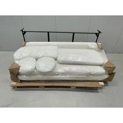 Atelier Del Sofa Livorno 3-Sitzer-Sofa weiß – kavel bij Luedtke Versteigerungen, Bernau (bei Berlin)