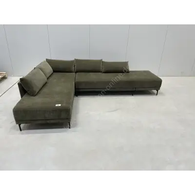 Sofacompany Vivica Schlafsofa Récamiere Links Moss Olive – kavel bij Luedtke Versteigerungen, Bernau (bei Berlin)