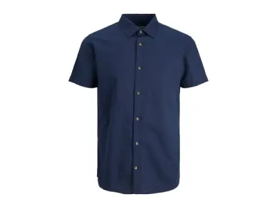 Jack & Jones Summer Korte Mouw Overhemd Navy Blazer - M – kavel bij XL Auctions