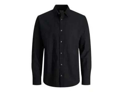 Jack & Jones Linnen Overhemd Zwart - L – kavel bij XL Auctions