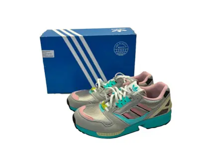 adidas | ZX 8000 Metallic Grey Sneakers – kavel bij XL Auctions