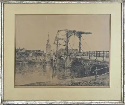 J.H. Mastenbroek, Ophaalbrug – kavel bij Twents Veilinghuis