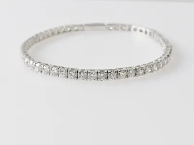 5.59ct Lab Grown Diamond Bracelet – kavel bij XL Auctions