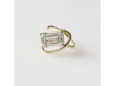 5.04ct Lab Grown Diamond Ring – kavel bij XL Auctions