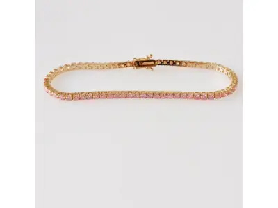 3.92ct Lab Grown Diamond Bracelet – kavel bij XL Auctions