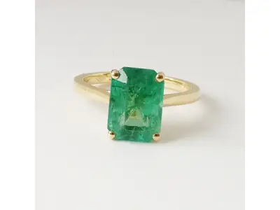 3.55ct Emerald Ring – kavel bij XL Auctions