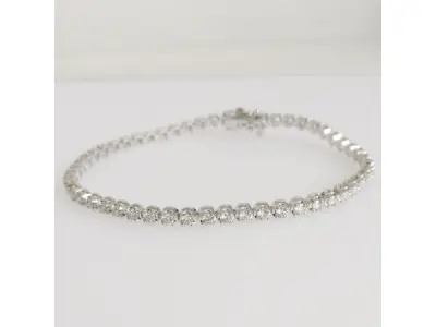 2.17ct Diamond Bracelet – kavel bij XL Auctions