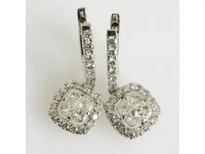 1.94ct Diamond Earrings – kavel bij XL Auctions