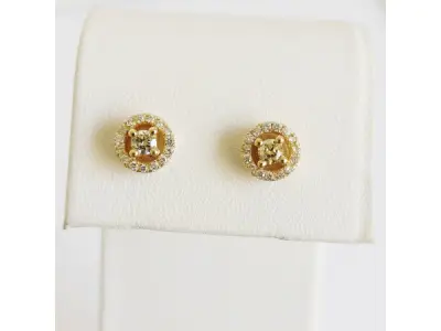0.37ct Diamond Earrings – kavel bij XL Auctions