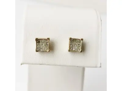 0.62ct Diamond Earrings – kavel bij XL Auctions