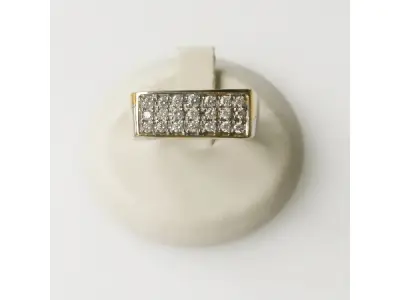 0.42ct Diamond Men's Ring – kavel bij XL Auctions