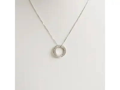 0.27ct Diamond Necklace with Pendant – kavel bij XL Auctions