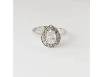 1.04ct Diamond Ring – kavel bij XL Auctions